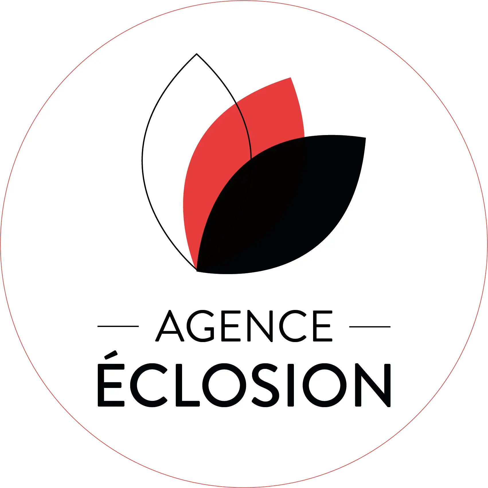 Logo de l'Agence Éclosion, agence de communication à Vannes