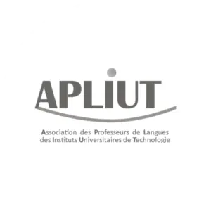 Logo de l'APLIUT, l'association des Professeurs de Langues des Instituts Universitaires de Technologie