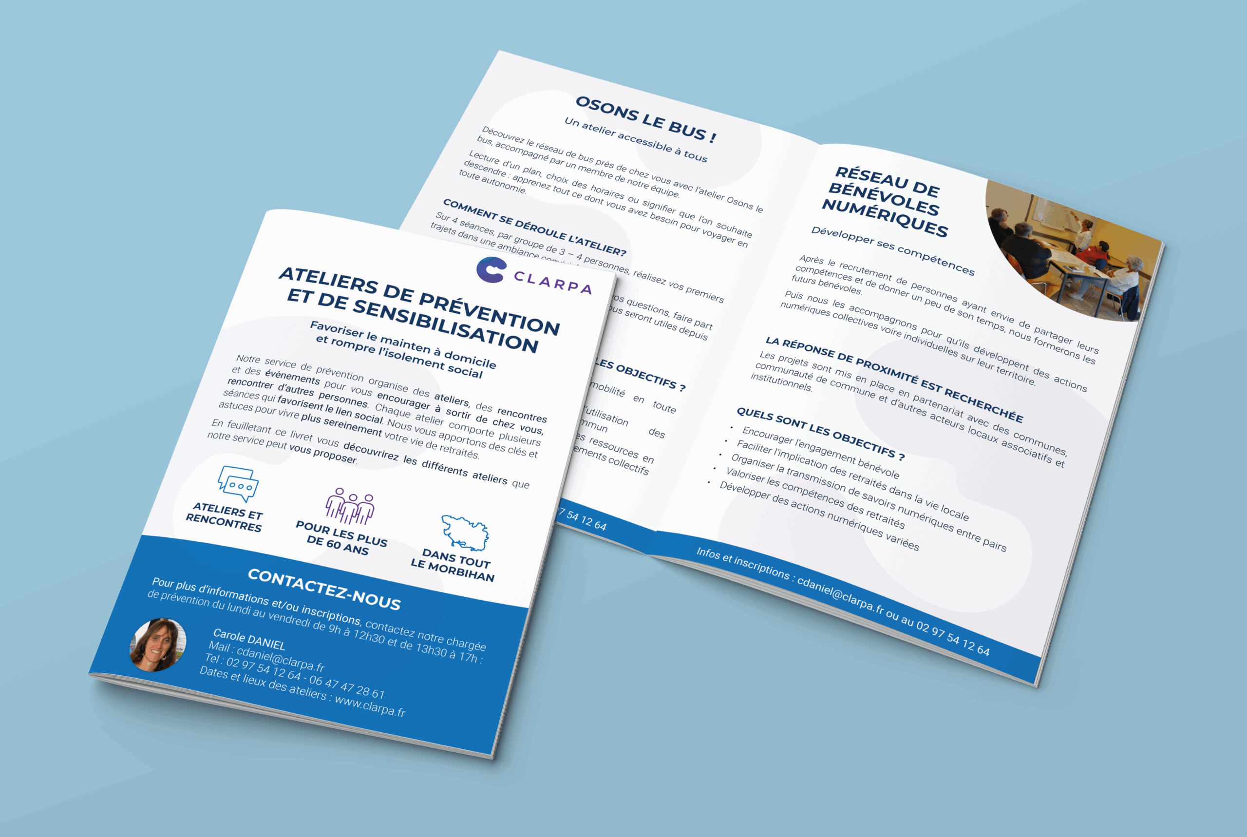 Livret de présentation des ateliers de prévention et de sensibilisation proposés par le CLARPA